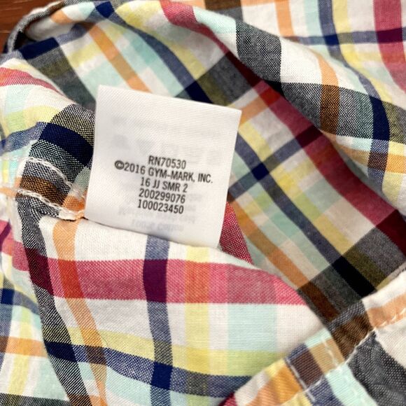 Janie & Jack Lot Boys Polo Button Down Tops Plaid 12-18 months / 18-24 momths - Picture 4 of 12